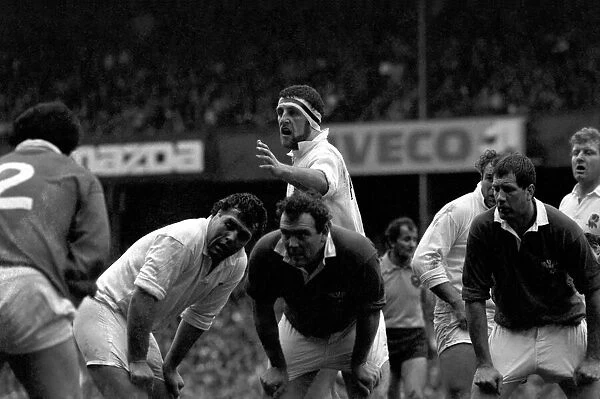 International Rugby Union. England v. Wales. January 1986 PR-04-047