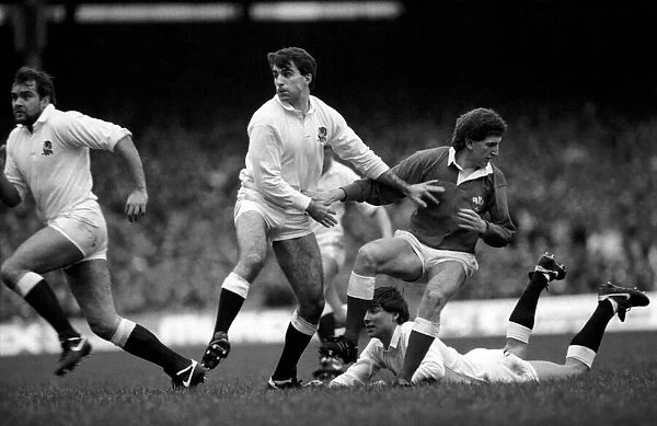 International Rugby Union. England v. Wales. January 1986 PR-04-040