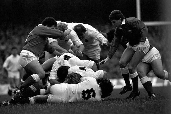 International Rugby Union. England v. Wales. January 1986 PR-04-072