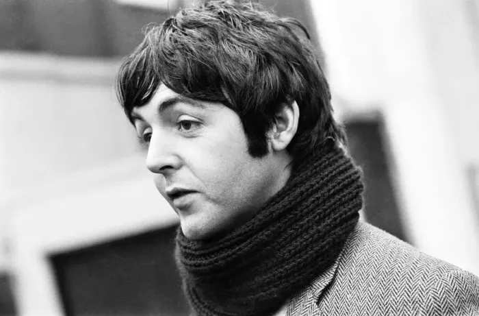 Framed Print : Interview with Paul McCartney of The Beatles - on day after premiere of television film