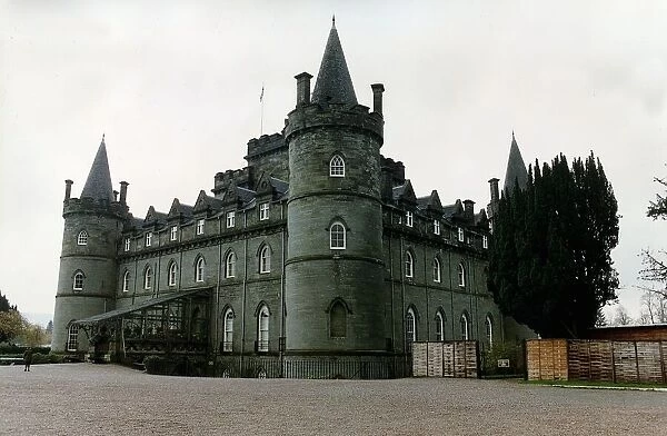 Inveraray Castle in Scotland 1995