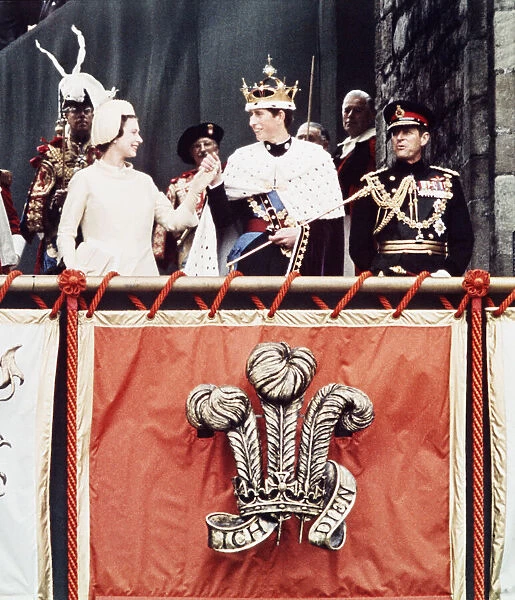 Investiture of Prince Charles as Prince of Wales, Tuesday 1st July 1969