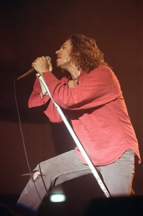 Framed Print : INXS performing at Cardiff University Students Union. Frontman Michael Hutchence Framed Print : INXS performing at Cardiff University Students Union. Frontman Michael Hutchence