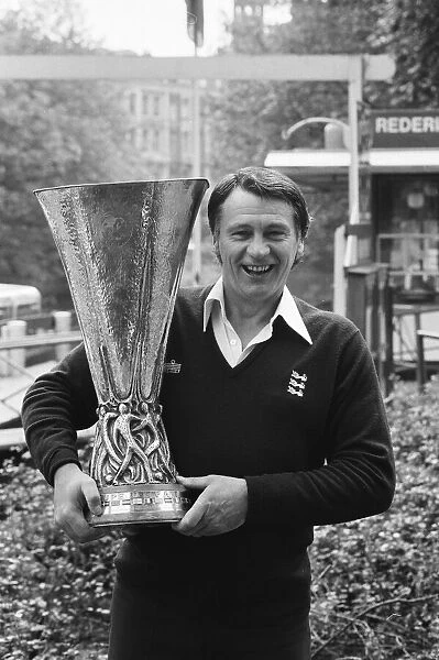 Ipswich Town, morning after winning UEFA Cup. Bobby Robson manager