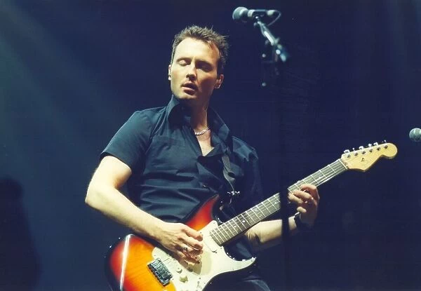 Irish band The Corrs perform in concert at Newcastle Arena 30 January 1999 - Jim Corr