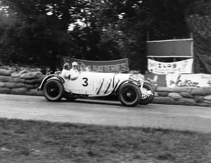 Framed Print : Irish Grand Prix- winner (No. 3) Caracciola, driving a Mercedes during the Irish Grand Framed Print : Irish Grand Prix- winner (No. 3) Caracciola, driving a Mercedes during the Irish Grand