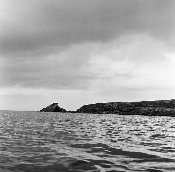 The Island of Swona in the Pentland Firth off the north coast of Scotland. 18th May 1957