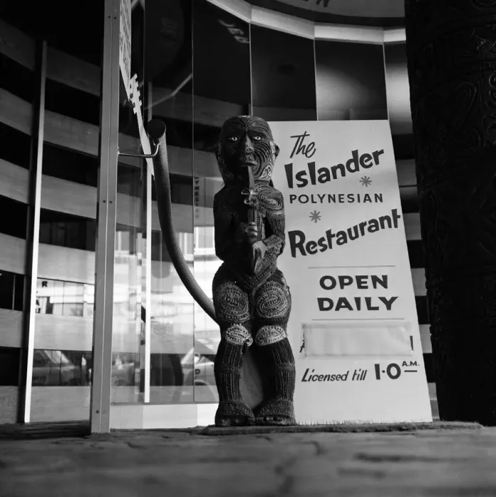 Framed Print : Islander Restaurant, Blackpool, Lancashire. 30th September 1965 Framed Print : Islander Restaurant, Blackpool, Lancashire. 30th September 1965
