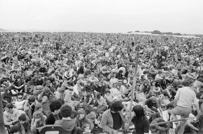 Framed Print : Isle of Wight Festival 1969, held on 29th to 31st August 1969 at the English town of Framed Print : Isle of Wight Festival 1969, held on 29th to 31st August 1969 at the English town of