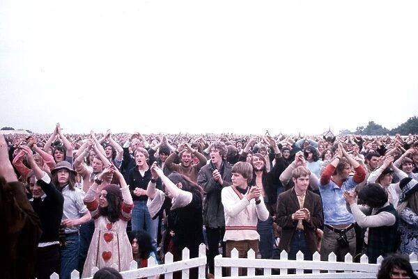 Isle of Wight pop festival circa 1970