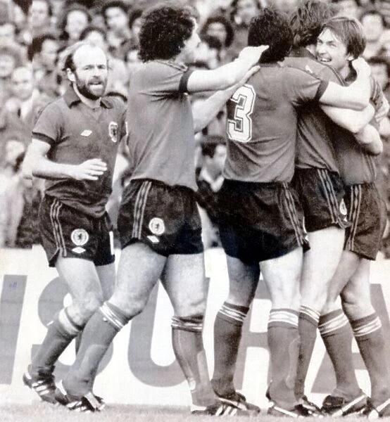 Israel versus Scotland 1981 3-1 international football world cup qualifier