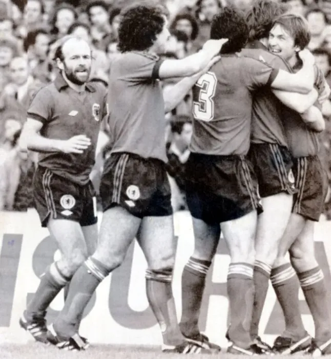 Framed Print : Israel versus Scotland 1981 3-1 international football world cup qualifier Framed Print : Israel versus Scotland 1981 3-1 international football world cup qualifier