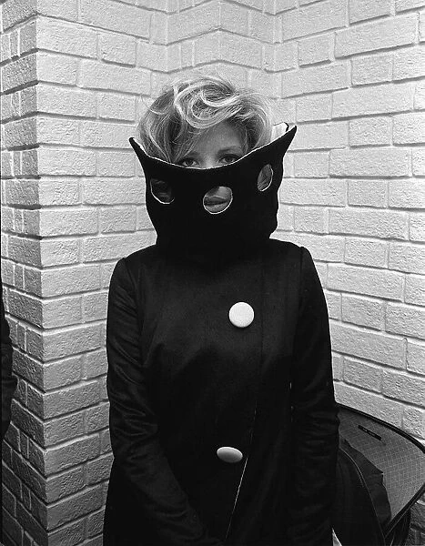 Italian film actress Monica Vitti at cocktail party at the Savoy hotel London 1965