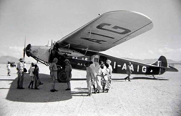 This Italian registered Fokker F. VIIB-3m I-aIG, a more powerful version of