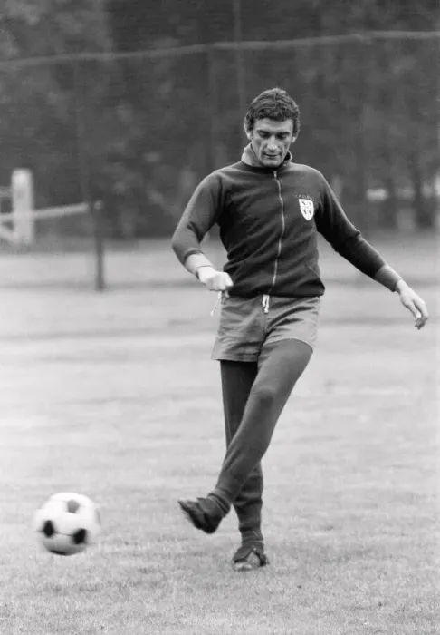 Framed Print : Italian striker Luigi Riva who plays for Sardinian club side Cagliari