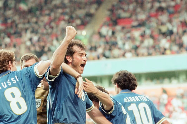Italy 2-1 Russia, Euro 1996 Group C match at Anfield. Liverpool, Tuesday 11th June 1996
