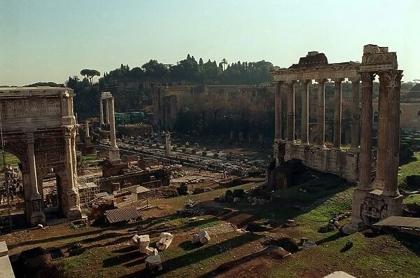 Italy Rome Foro Romano Roman Forum