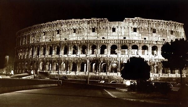 Italy Rome June 1962 The Roman Coliseum - Rome