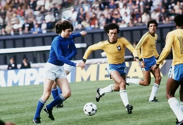 Italy v Brazil World Cup 1978 football