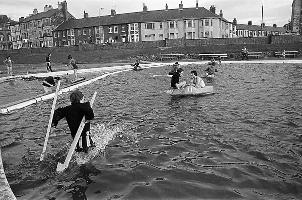 'Its a Knockout!'in Redcar. 1976