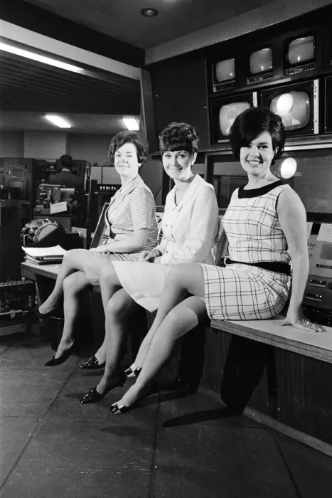 Framed Print : ITV Control Centre, Cardiff, 18th October 1966. The most complex technical Framed Print : ITV Control Centre, Cardiff, 18th October 1966. The most complex technical