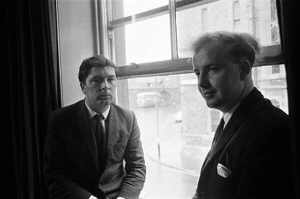 Ivan Cooper, (right) Chairman and founding member of the Derry Citizens Action Committee