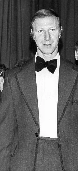 Jack Charlton in formal attire in July 1975