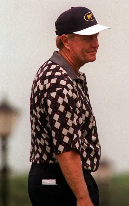 Framed Print : Jack Nicklaus Open Golf Championship Troon July 1997 Framed Print : Jack Nicklaus Open Golf Championship Troon July 1997