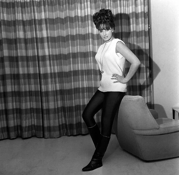 Jackie Collins January 1964 authoress & actress