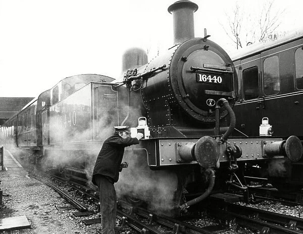 Jacko 1926 Class 3 locomotive at the Midland Railway Centre. 15th March 1982