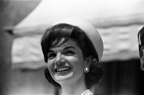 Jacqueline Kennedy, Paris, France, 31st May 1961. Pictured during Official Presidential