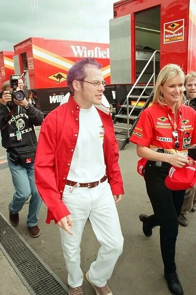 Jacques Villeneuve of Williams-Mecachrome, 1998 British Grand Prix