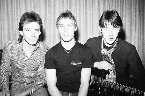 The Jam, Music Group, 22nd April 1980. Band members