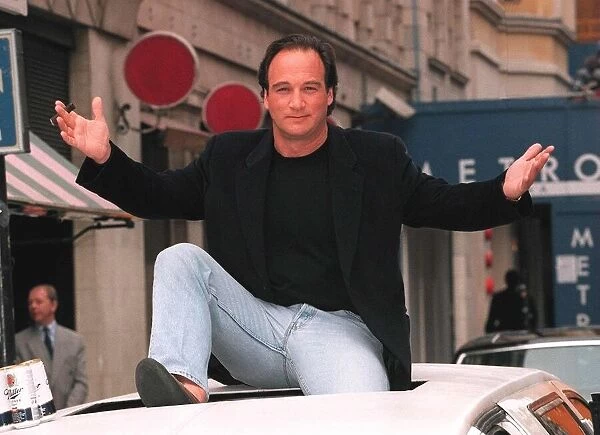 James Belushi American Actor arrives for his London photocall