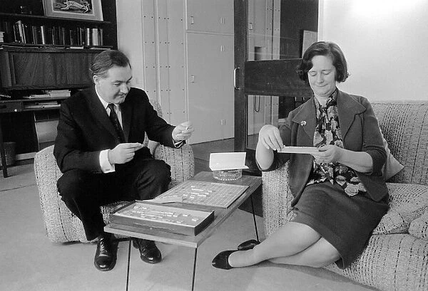 James Callaghan MP January 1963 and his wife
