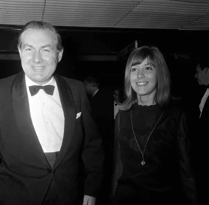 Framed Print : James Callaghan - Nov 1965 and daughter at the national Film Theatre Framed Print : James Callaghan - Nov 1965 and daughter at the national Film Theatre