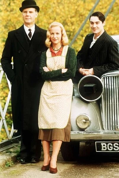 James Fox English actor with Ingrid Lacey and Nathaniel Parker from the television series