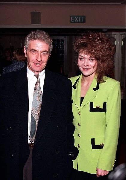 JAMES HAZELDENE & SAMANTHA BECKINSALE AT PERSONALITY OF THE YEAR LUNCH - 08  /  04  /  1992