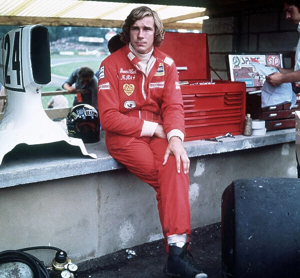 James Hunt, 1974, at Brands Hatch British Grand Prix Motor racing