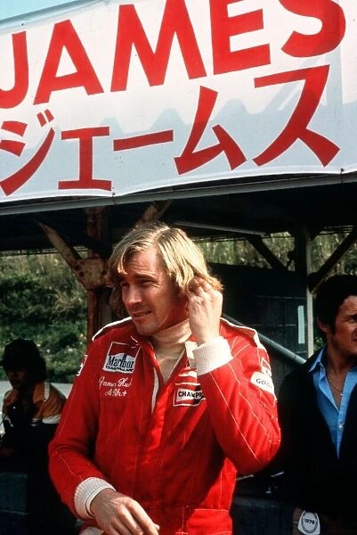 James Hunt racing driver 1976