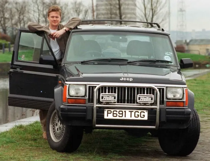 Framed Print : JAMES MACPHERSON STAR OF STV PROGRAMME TAGGART SERIES WITH HIS CHEROKEE JEEP Framed Print : JAMES MACPHERSON STAR OF STV PROGRAMME TAGGART SERIES WITH HIS CHEROKEE JEEP