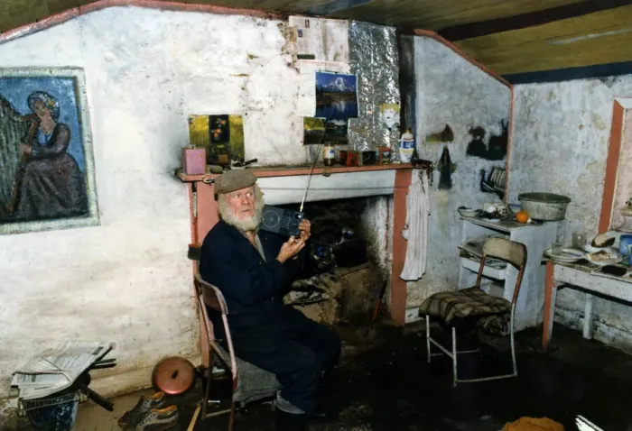 Framed Print : James McRory Smith, a former Black Watch soldier from Dumbarton aged 67