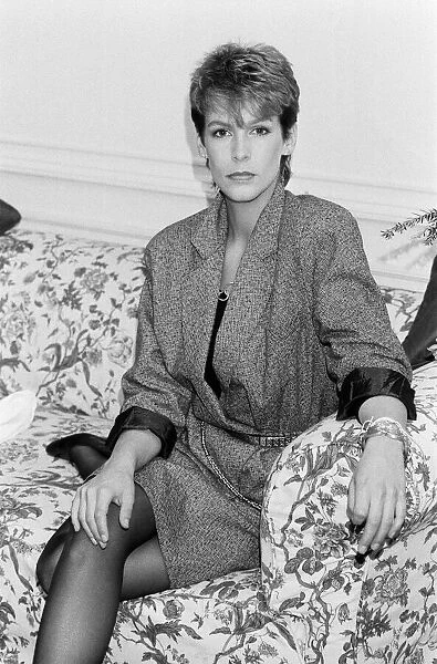 Jamie Lee Curtis, actor, pictured at Claridges Hotel in London