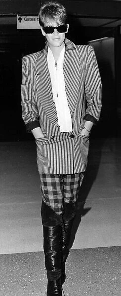 Jamie Lee Curtis American actress, November 1983