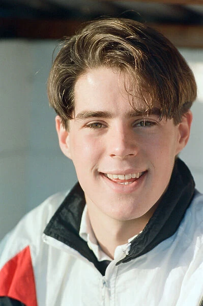 Jamie Redknapp, who is to play his last game for Bournemouth. 13th January 1991
