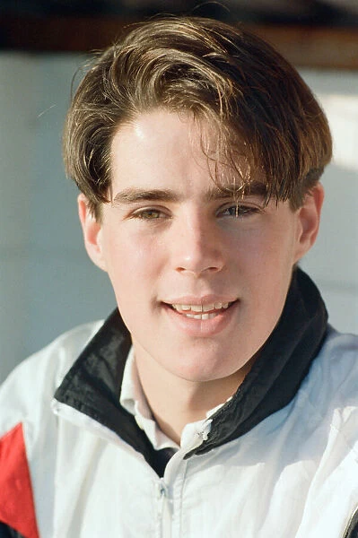 Jamie Redknapp, who is to play his last game for Bournemouth. 13th January 1991