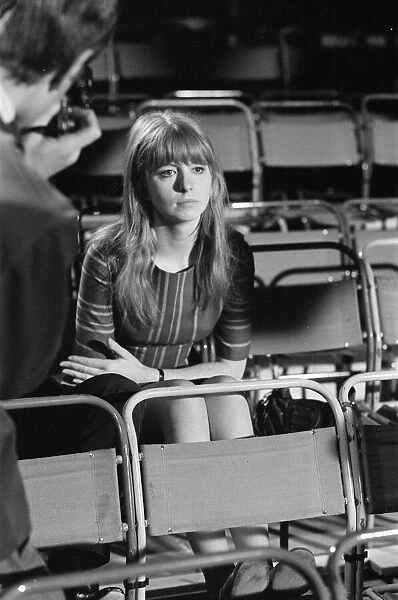 Jane Asher on the Simon Dee Television 'Dee Time'
