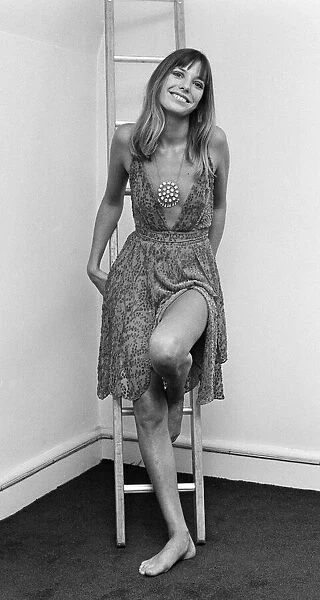 Jane Birkin, Actress and Model, aged 20, who has landed leading role in new film