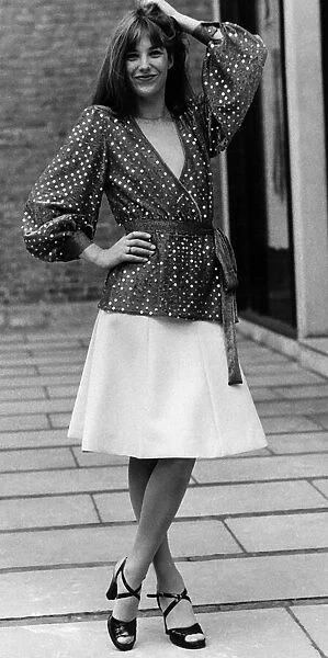 Jane Birkin English actress pop singer 1973