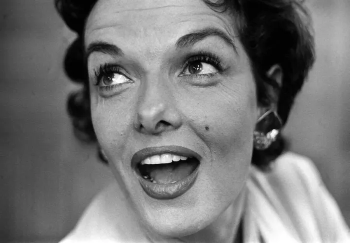 Framed Print : Jane Russell American Film actress September 1959 A©Mirrorpix Framed Print : Jane Russell American Film actress September 1959 A©Mirrorpix